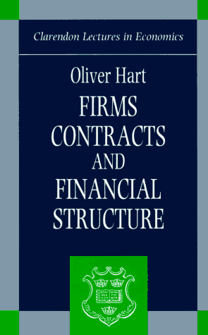 Firms, Contracts, and Financial Structure   1995 9780198288817 Front Cover