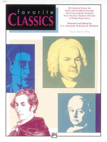 Favorite Classics, Bk 1 Solo  1991 9780739003817 Front Cover