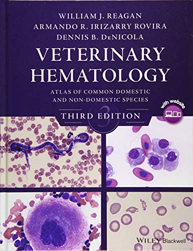 Veterinary Hematology: Atlas of Common Domestic Species  2019 9781119064817 Front Cover