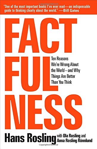 Factfulness Ten Reasons We're Wrong about the World - and Why Things Are Better Than You Think  2018 9781250107817 Front Cover