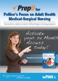 Prepu for Pellico’s Focus on Adult Health, Stand Alone: Online Software/Access Cards  2012 9781451148817 Front Cover
