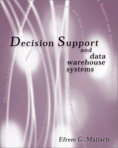 Decision Support and Data Warehouse Systems   2000 9780072899818 Front Cover