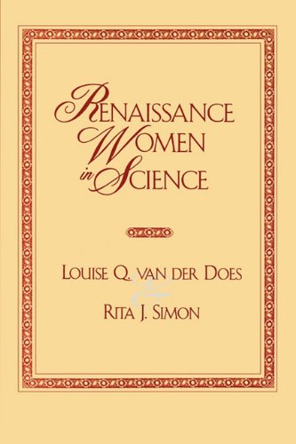 Renaissance Women in Science Co-Published with Women's Freedom Network  2000 9780761814818 Front Cover