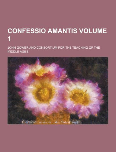 CONFESSIO AMANTIS,V.1                   N/A 9781230199818 Front Cover