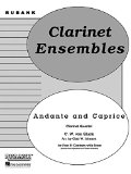 Andante and Caprice Clarinet Quartet - Grade 2. 5 N/A 9780634030819 Front Cover
