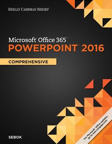 Shelly Cashman Series Microsoftï¿½Office 365 and PowerPointï¿½ 2016: Comprehensive   2017 9781305870819 Front Cover