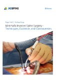 Minimally Invasive Spine Surgery - Techniques, Evidence, and Controversies   2013 9783131723819 Front Cover