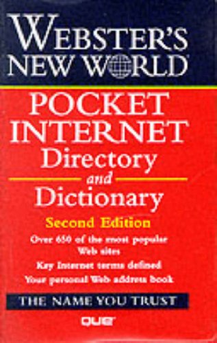 Pocket Internet Directory and Dictionary  2nd 1999 9780028628820 Front Cover