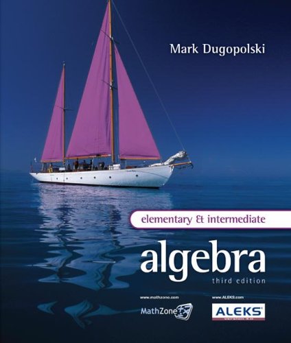 Elementary and Intermediate Algebra  3rd 2009 9780077224820 Front Cover