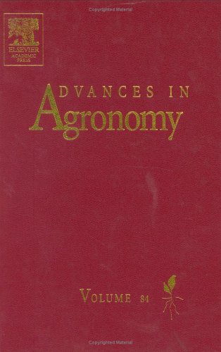 Advances in Agronomy   2004 9780120007820 Front Cover