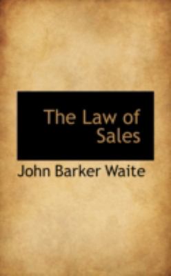 The Law of Sales:   2008 9780559160820 Front Cover