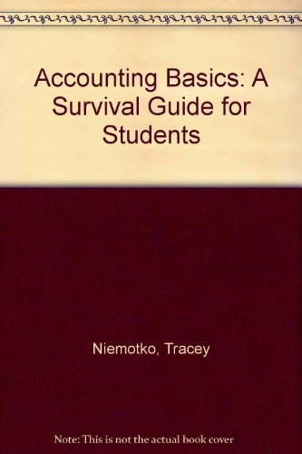 Accounting Basics : A Survival Guide for Students Revised  9780757508820 Front Cover