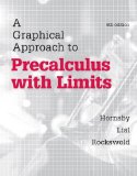 Graphical Approach to Precalculus with Limits  6th 2015 9780321900821 Front Cover