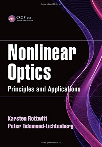 Nonlinear Optics Principles and Applications  2015 9781466565821 Front Cover