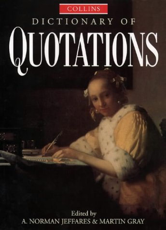 Dictionary of Quotations   1995 9780004343822 Front Cover