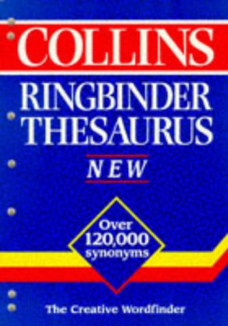 Collins Ringbinder Thesaurus   1995 9780004707822 Front Cover