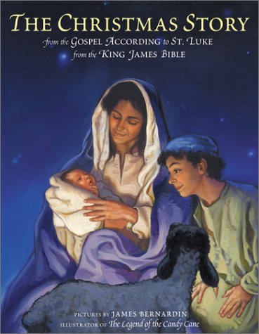 Christmas Story From the Gospel According to St. Luke from the King James Bible  2002 9780060288822 Front Cover