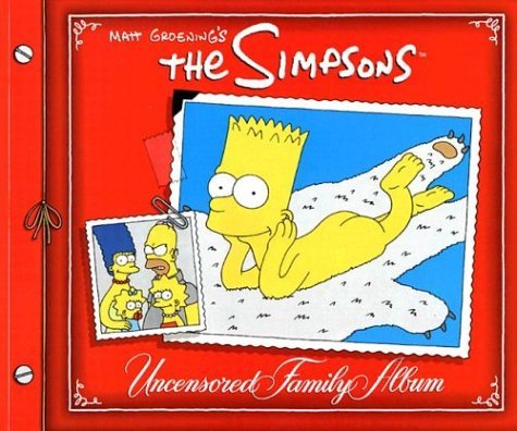 Simpsons Uncensored Family Album   1991 9780060965822 Front Cover