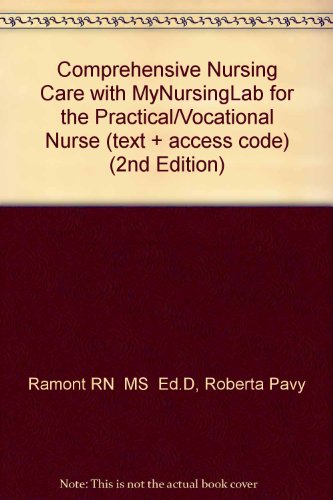 Comprehensv nursg care&amp;lpn wrkbk Mynursglab  2nd 2011 9780132574822 Front Cover