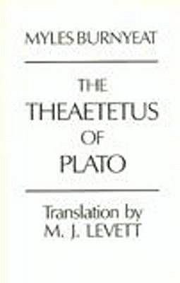 Theaetetus of Plato   1990 (Reprint) 9780915144822 Front Cover