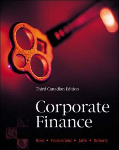 Corporate Finance N/A 9780070897823 Front Cover