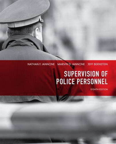 Supervision of Police Personnel  8th 2014 9780132973823 Front Cover