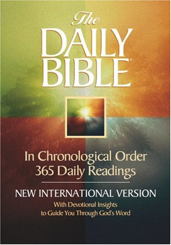 Daily Bible-NIV-Compact  8th 2005 (Reprint) 9780736915823 Front Cover