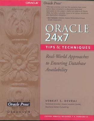 Oracle 24x7 Tips and Techniques   2000 9780071372824 Front Cover
