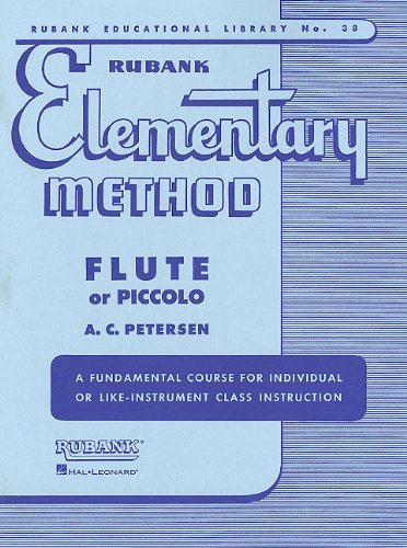 Rubank Elementary Method - Flute or Piccolo  N/A 9781423444824 Front Cover