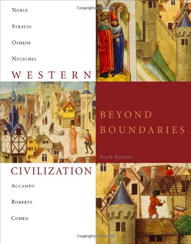 Western Civilization Beyond Boundaries 6th 2011 9781424067824 Front Cover
