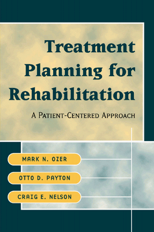 Patient Participation in Program Planning A Manual for Therapists 2nd 2000 9780070778825 Front Cover