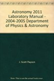 ASTRONOMY 2011 LAB.MAN.-W/PROT N/A 9780738006826 Front Cover