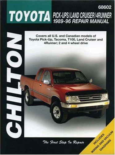 CH Toyota Pick up Cruiser 4 Run 1989-96   1996 (Revised) 9780801986826 Front Cover