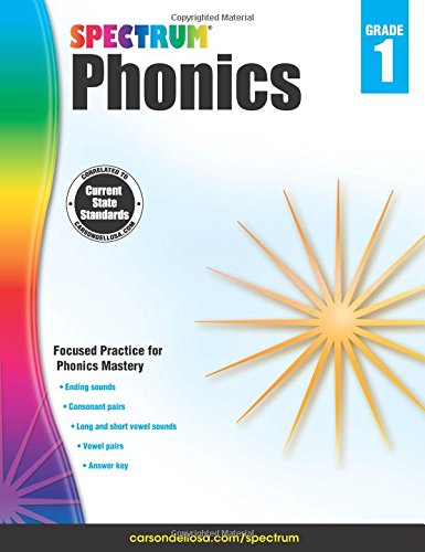 Spectrum Phonics, Grade 1   2016 9781483811826 Front Cover