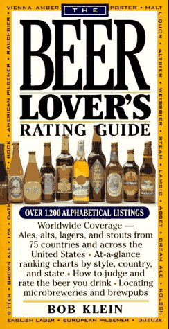 Beer Lover's Rating Guide 1st 1996 9781563056826 Front Cover