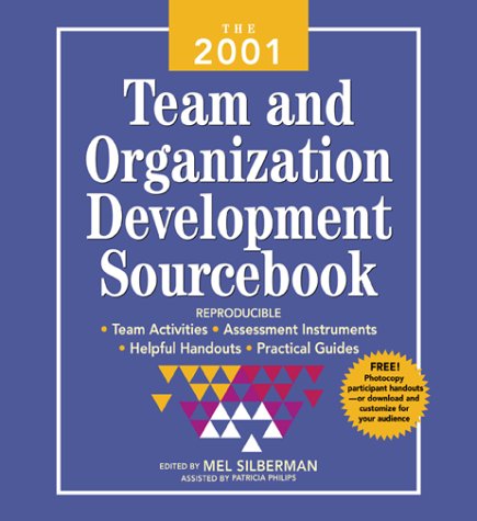 2001 Team and Organization Development Sourcebook 5th 2000 9780071364829 Front Cover