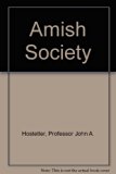 Amish Society  1968 9780801802829 Front Cover