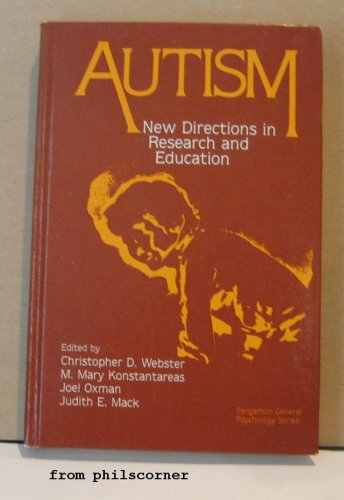 Autism : New Directions in Research and Education N/A 9780080250830 Front Cover