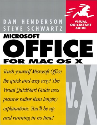 Microsoft Office V. X for Mac OS X   2002 9780201794830 Front Cover