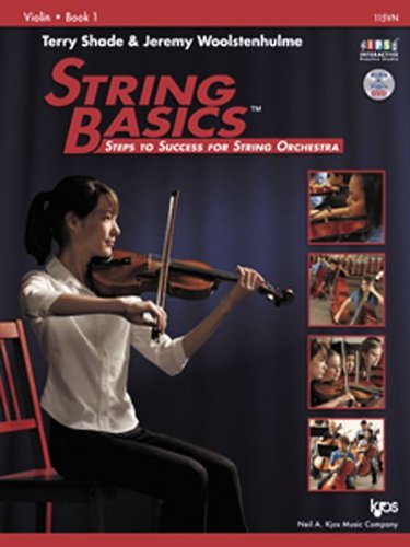 STRING BASICS,VIOLIN BOOK 1-W/DVD       N/A 9780849734830 Front Cover