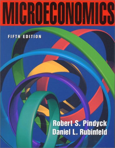 Microeconomics  5th 2001 9780130165831 Front Cover