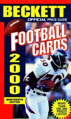 Official Price Guide to Football Cards 2000 19th 9780676601831 Front Cover
