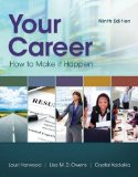 Your Career: How to Make It Happen  2016 9781305494831 Front Cover