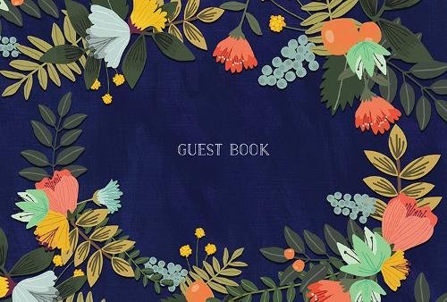 Guest Book Modern Floral Edition  2017 9781631063831 Front Cover