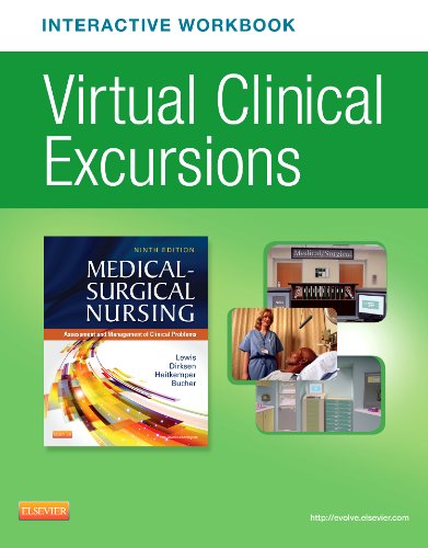 Virtual Clinical Excursions Online and Print Workbook for Medical-Surgical Nursing 9th 9780323221832 Front Cover