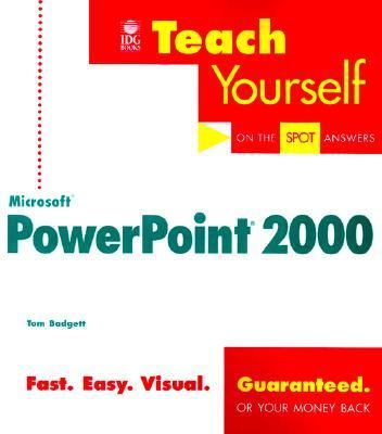 Teach Yourself Microsoft PowerPoint 2000   1999 9780764532832 Front Cover