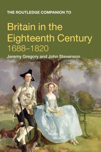 Routledge Companion to Britain in the Eighteenth Century   2012 9780415378833 Front Cover