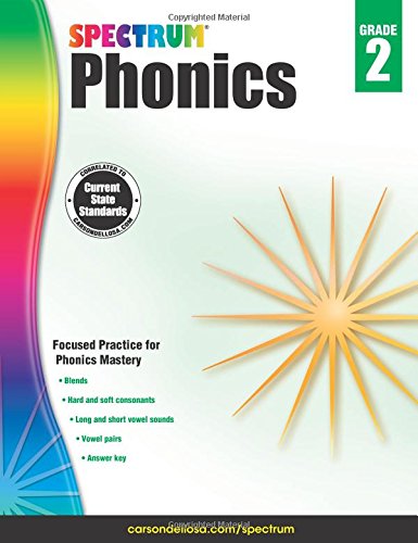 Spectrum Phonics, Grade 2   2016 9781483811833 Front Cover