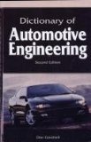 Dictionary of Automotive Engineering  2nd 1995 9781560916833 Front Cover