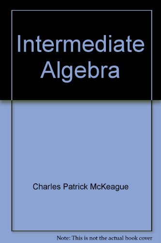 Beginning and Intermediate Algebr 4th 1994 (Student Manual, Study Guide, etc.) 9780030033834 Front Cover